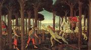 The Story of Nastagio degli Onesti Sandro Botticelli